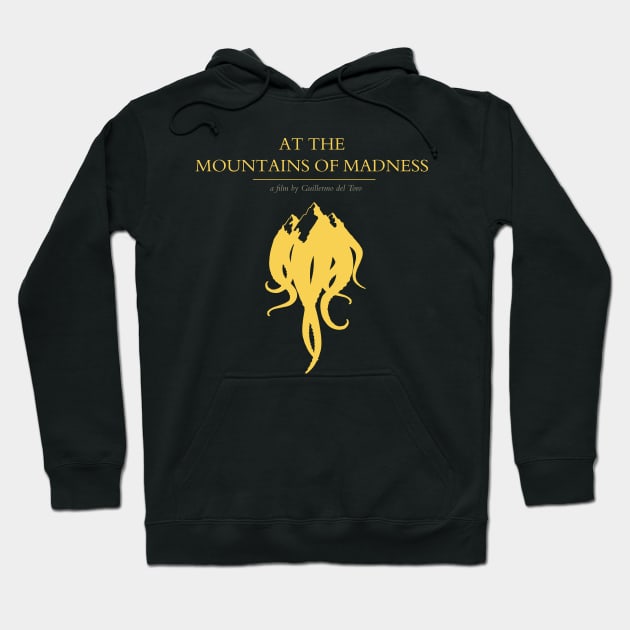 Guillermo Del Toro's Mountains of Madness (Yellow) Hoodie by TheUnseenPeril